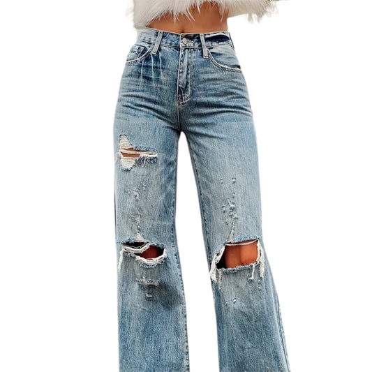 Women’s High Waist Baggy Mom Jeans